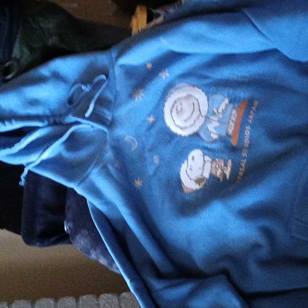 Blue sweatshirt